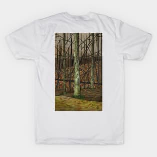 Buck Mountain in the Fall (Back Print) T-Shirt